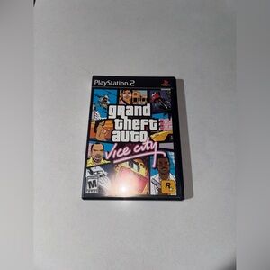Grand Theft Auto: Vice City (PAL Sony PS2, 2002) CIB With Poster Tested Working